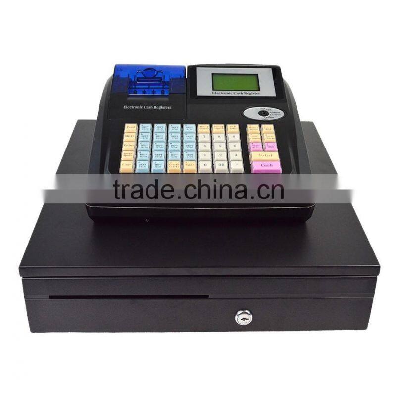 electronic cash register with cash drawer/cash register machine