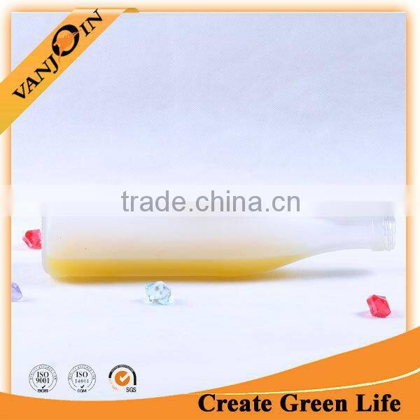 500ml Fancy Frosted Wholesale Glass Wine Bottles With Corks