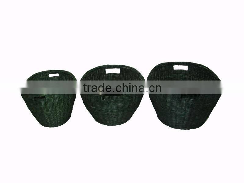 2015 New Product Water Hyacinth Hamper for Home Decoration and Furniture