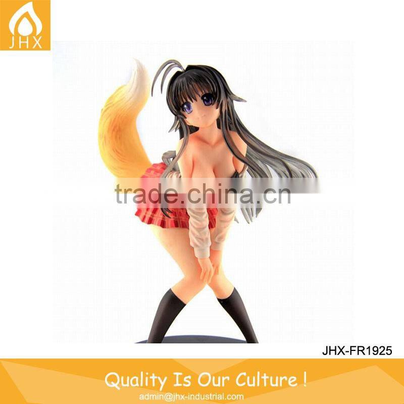 Promotion Beautiful PVC 3D Young Girl Cheap Anime Figure