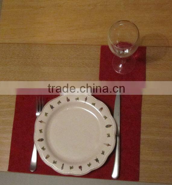 bulk felt back coasters felt wine coaster