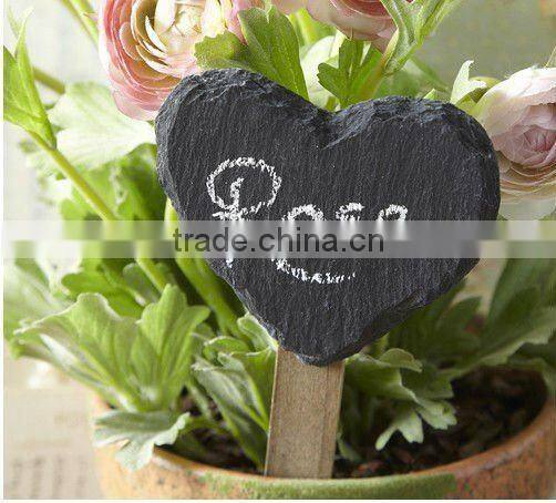 Christmas promotion gifts slate heart wedding heart hang gift