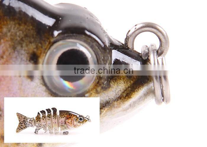 WeiHai ILURE High Quality 6-Jointed Fish Lure Wholesale