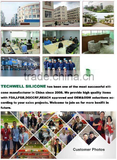 Non-toxic silicone colorful folding dog bowls