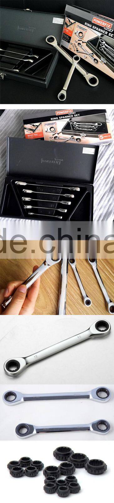 Hardware Hand Tool Set Universal Chrome Vanadium Wrench Set