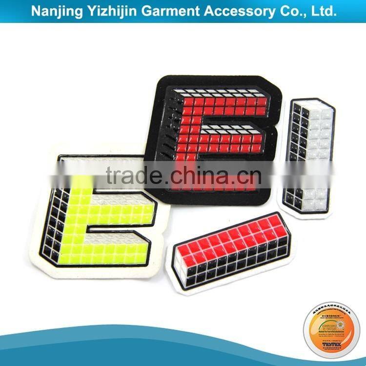 New popular reflective pvc OEKO-TEX 100 factory quality label