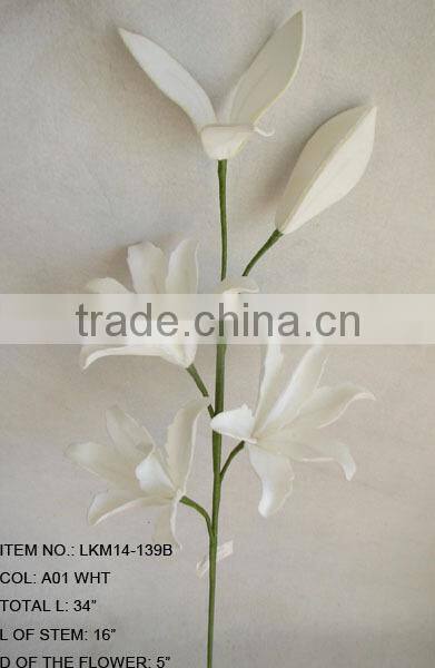 wholesale artificial flowers making for home decoration artificial foam flowers