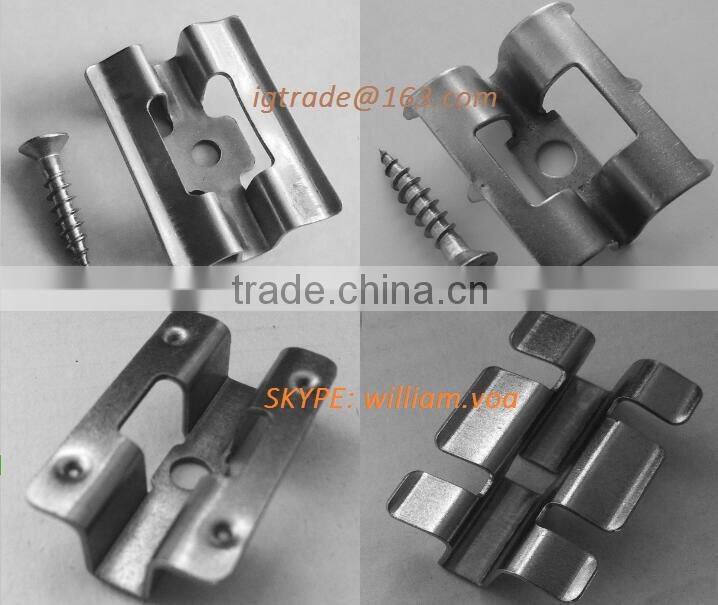 Hidden decking fastener, decking fastener