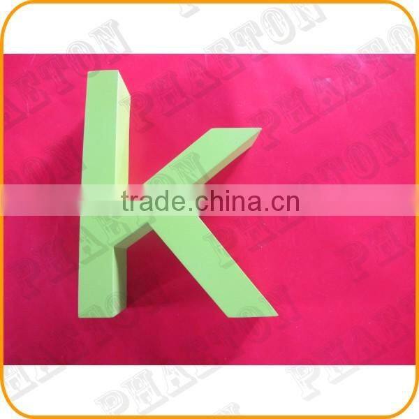Baking finish Galvanized sheet led sign board for shop