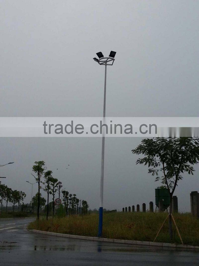 25m 30m high mast lighting with raising and lowering device