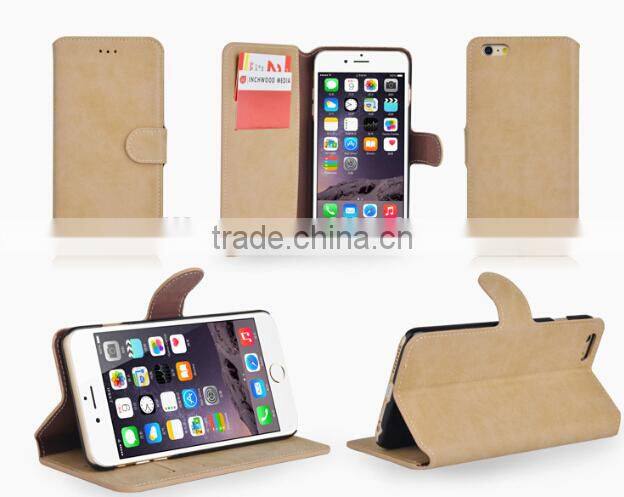Factory Wholesale Retro Matt Polished Leather Case For iPhone 5/5s