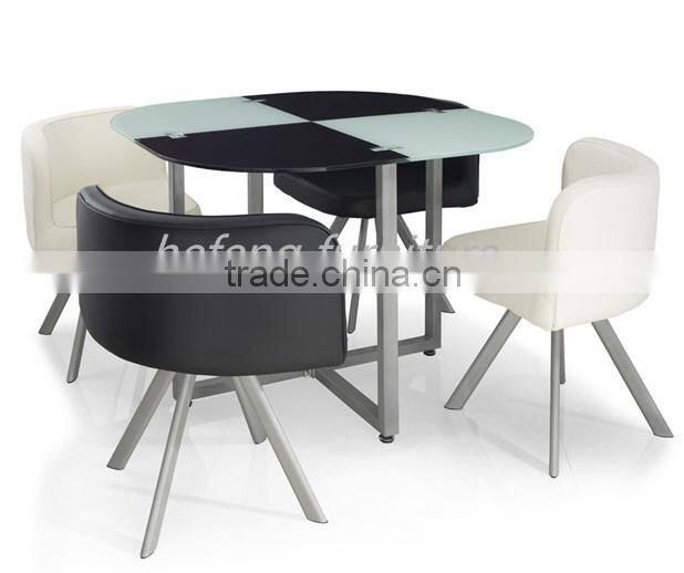 UK NEWSPAPER DESIGN 1+4 DINING SET