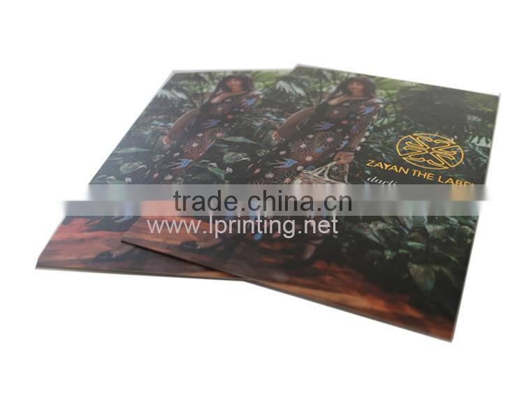 Hot stamping fashion postcard printing