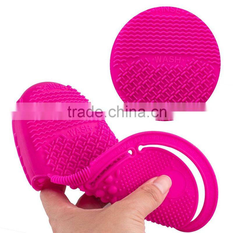 Silicone Makeup Brush Cleaner Brush egg shape Cleaning makeup Brush tools makeup brush cleaner