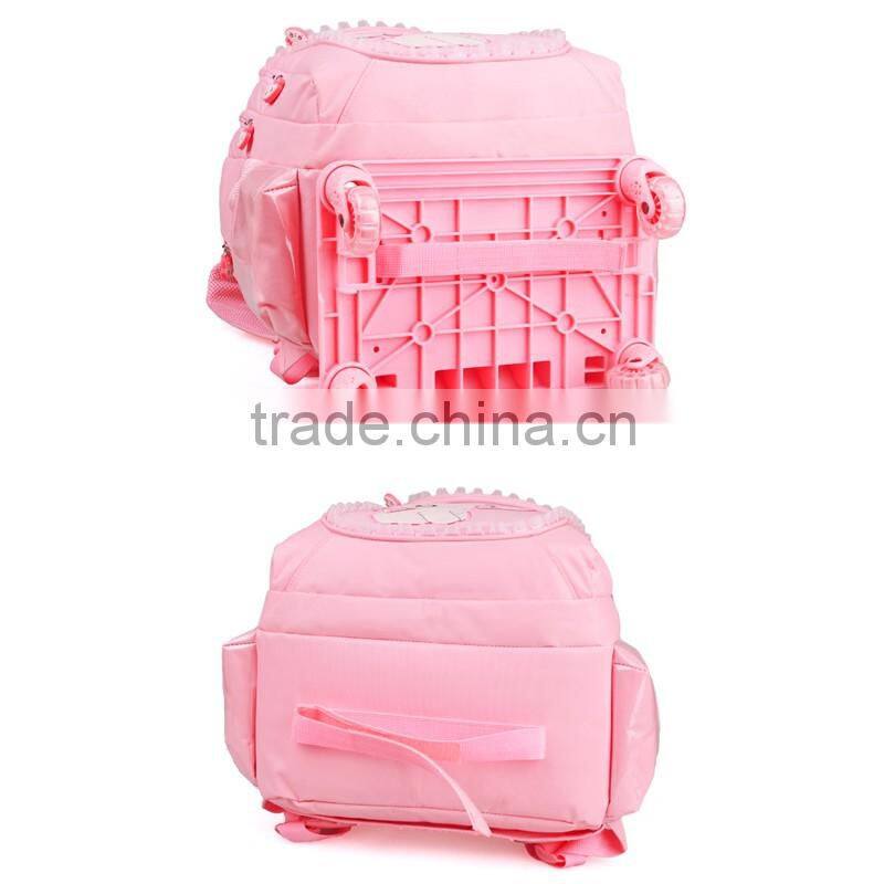 Polyester Fabric School Trolley Bags Low Price