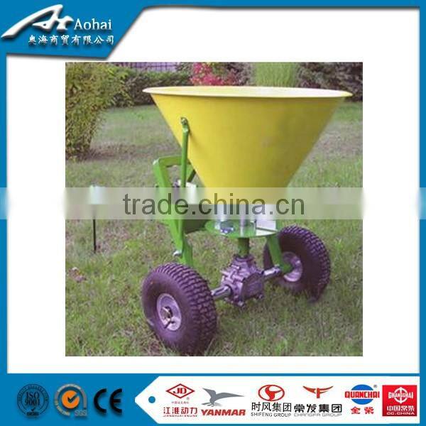 3 point lawn fertilizer spreader / fertilizer spreading machine