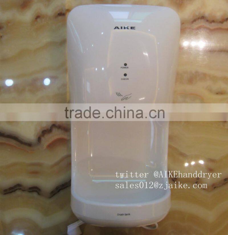AIKE Infrared Auto High Speed Dual Hand Dryer Jet Air Hand Drier