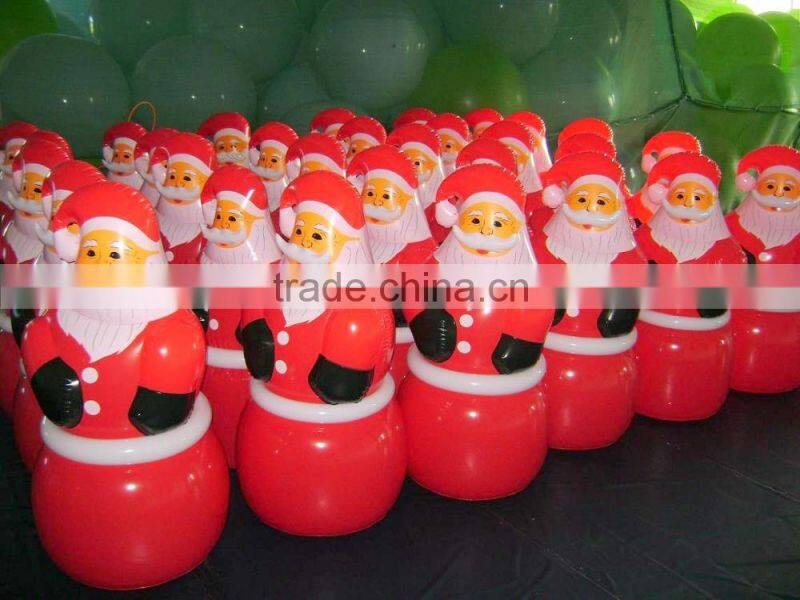 2015 Inflatable eco-friendly Christmas decorations,,PVC Christmas ornaments,lovely decorations for shops and stores