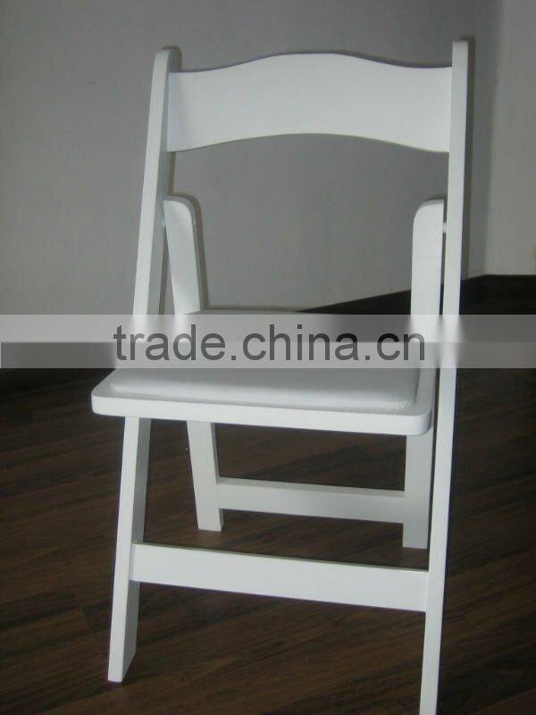 China supply wood used folding tables chairs for sale