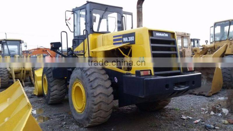 Low price Made in Japan used WA380-3 wheel loader, WA380-3 wheel loader