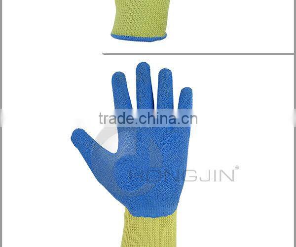 EN388 10 Gauge Wrinkle Finished Latex Gloves