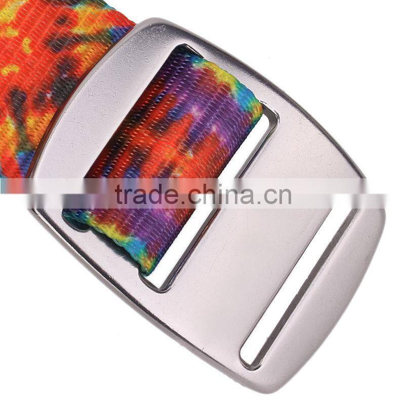 Fashion nylon webbing belt heat transfer printing nylon belt