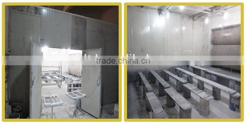 RA040 modern white MDF bathroom cabinet with ceramic basin