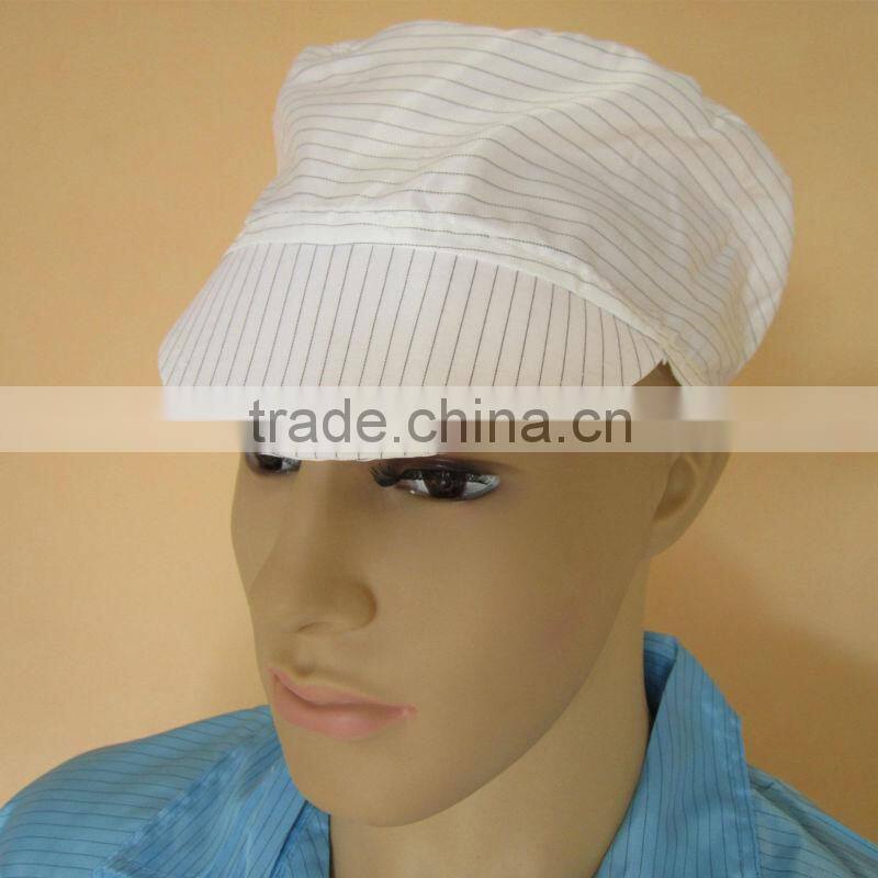 black cleanroom anti-static baseball cap