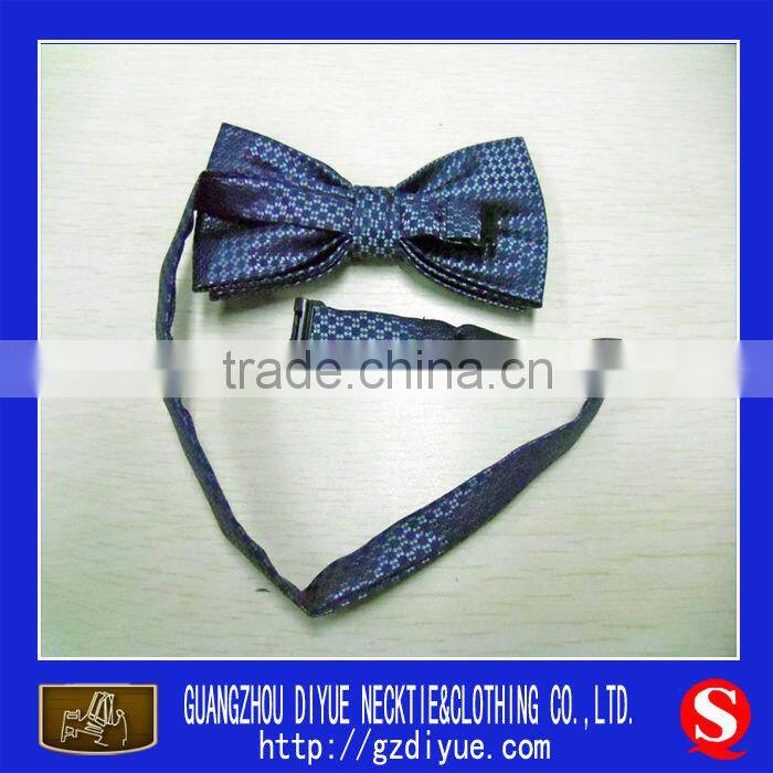 Newest hot sell fashion hiphop natural custom wood polka dot bow tie