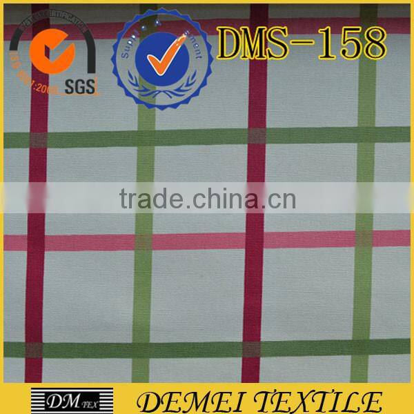 custom fabric cotton upholstery printed sofa plain