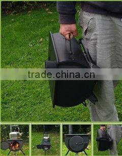 Wood camping stove