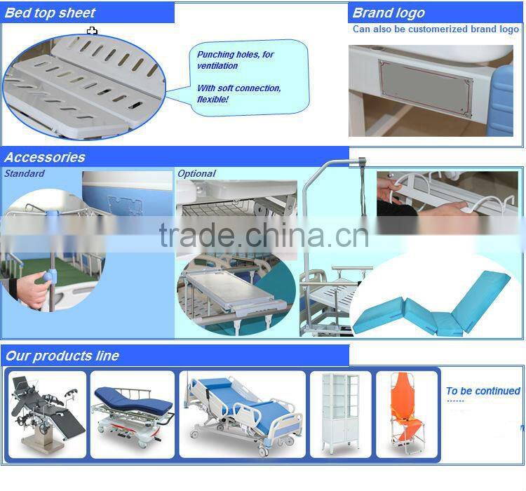 NFBD13 Five function hospital electric medical rotating bed,wired remote control for adjustable bed