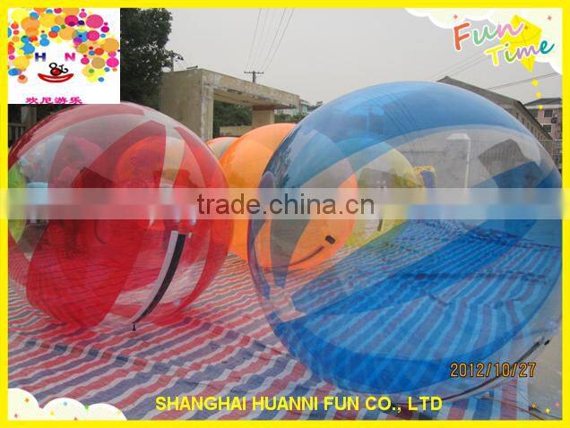 Hot sale TPU or PVC water roller price, water balls, water walking ball