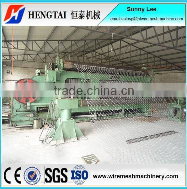 ISO CE Certificate Hexagonal Wire Mesh Making Machine/ Gabion Mesh Making Machine