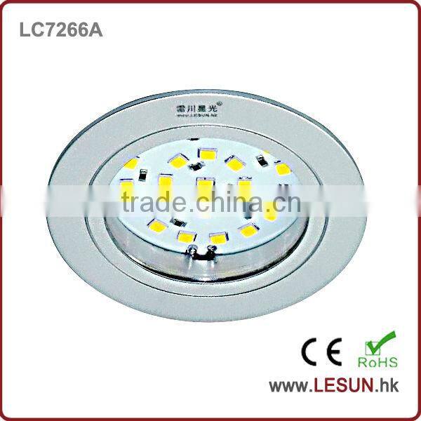 Recessed 2W 12V led cabinet light/ceiling spotlight LC7266A