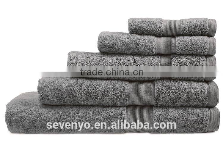 100% pakistan cotton bath towel set China suppliers