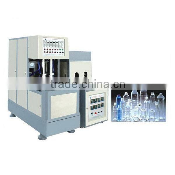 Easy operation semi automatic bottle blow molding machine