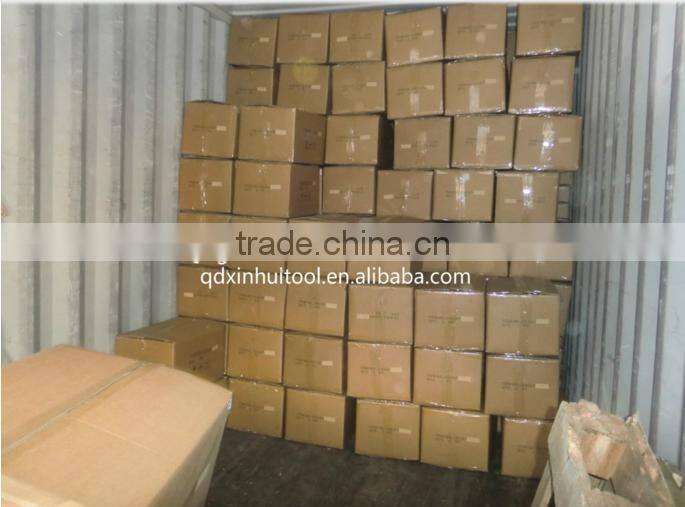 Red color six wheel hand trolley for climbing stairs HT2086