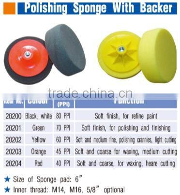 Polishing Sponge with backer