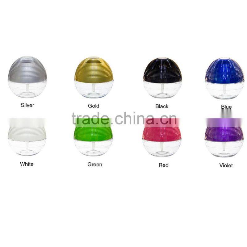 portable 6 colorful LED lights aromatherapy essential oil diffuser air purifier KS-04CL