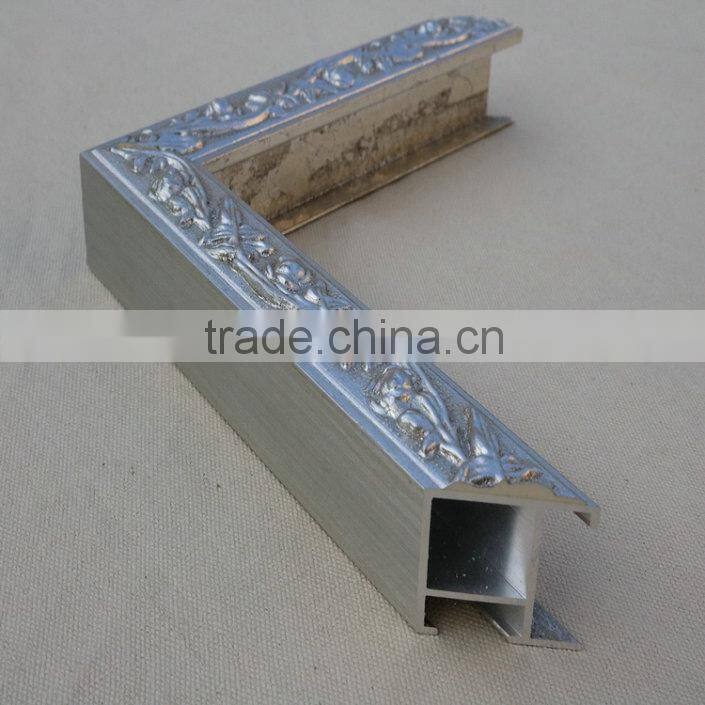 Silver aluminum silk screen frame mountain bike extrusion solar panel frame cardboard
