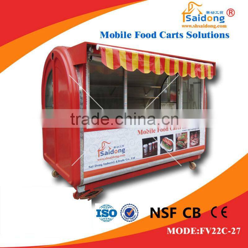 China designer top design customized ice cream trucks for sale/food truck fast food van