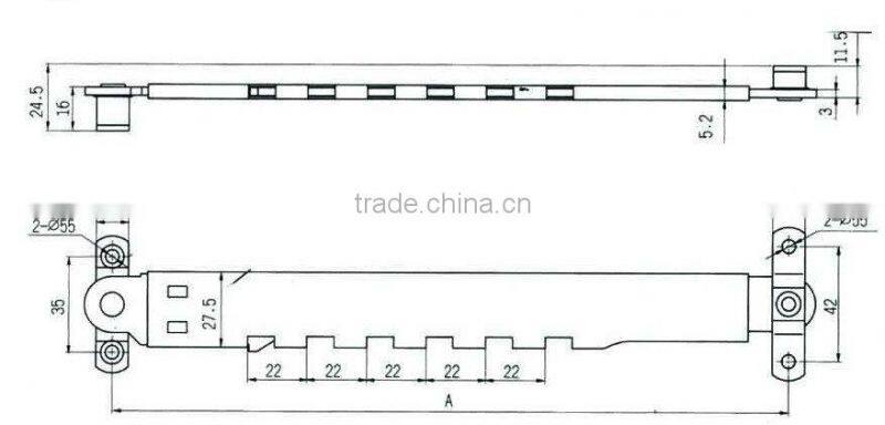 friction stay , friction hinges