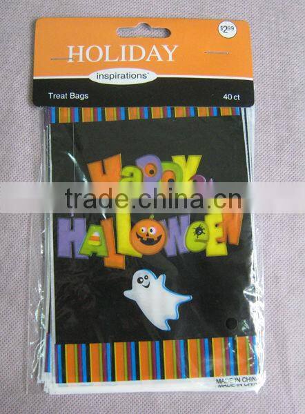 HDPE/ LDPE material disposable cheap candy bag for holiday