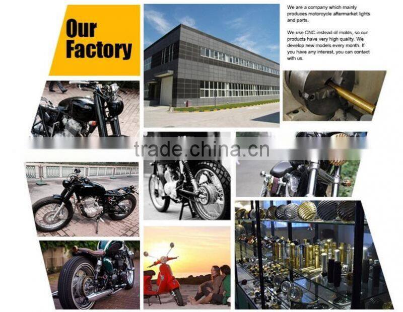 JAMMER CYCLE PRODUCTS BLACK BEAUTY VINTAGE TAILLIGHT HARLEY CUSTOM MOTORCYCLE