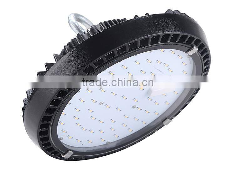 5 years warranty Meanwell driver ufo led high bay light with glass lens