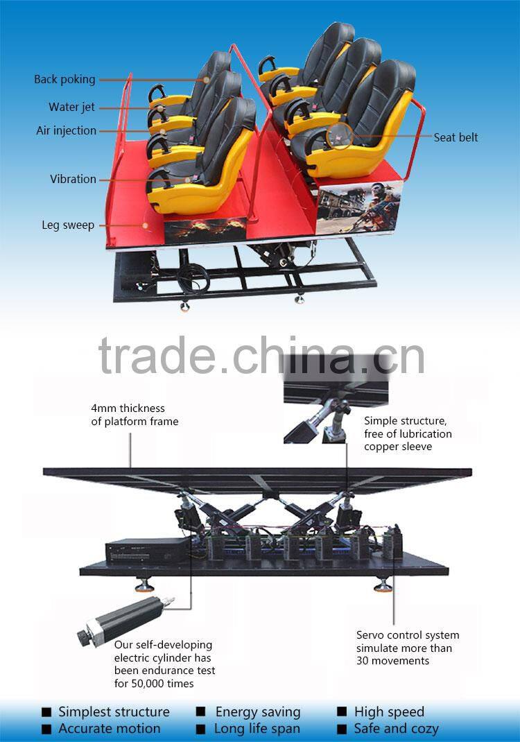 Charming truck mobile 9d cinema,cinema 9d cinema simulator in Guangzhou