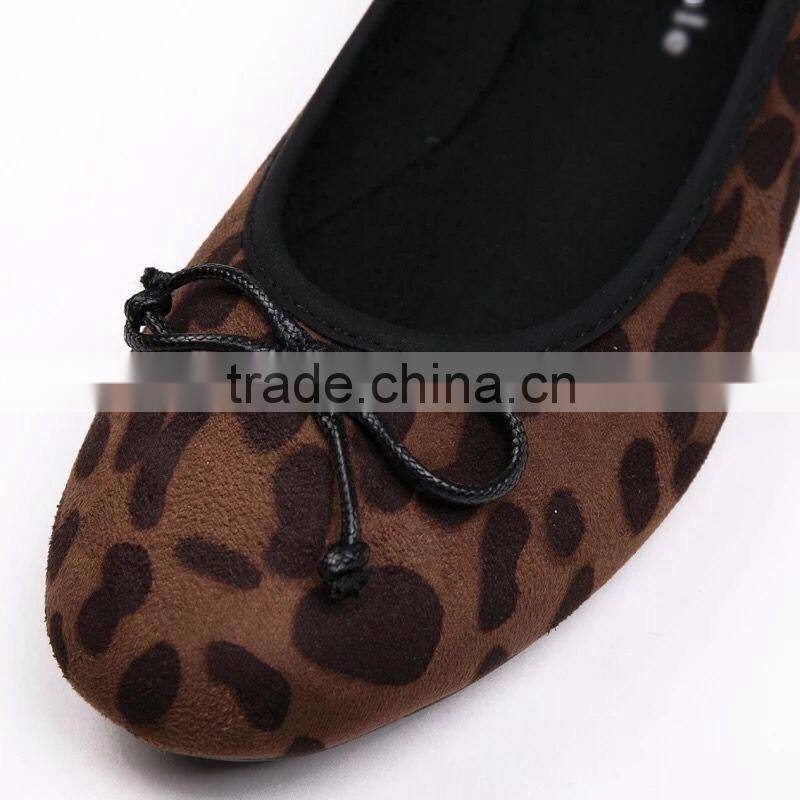 Buy shoes direct from china women ballet flats shoes leopard classic ballerinas