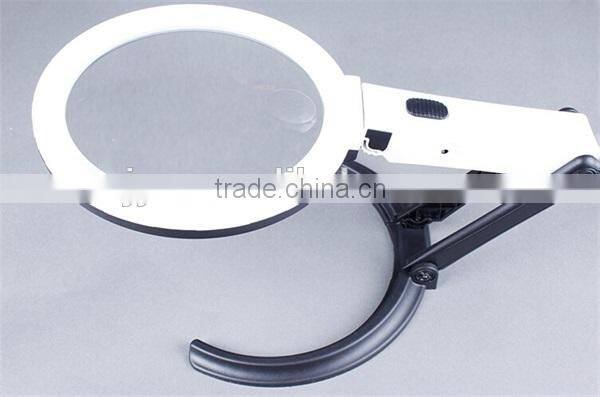 10 LED light stand magnifiers desktop magnifier electronic magnifier