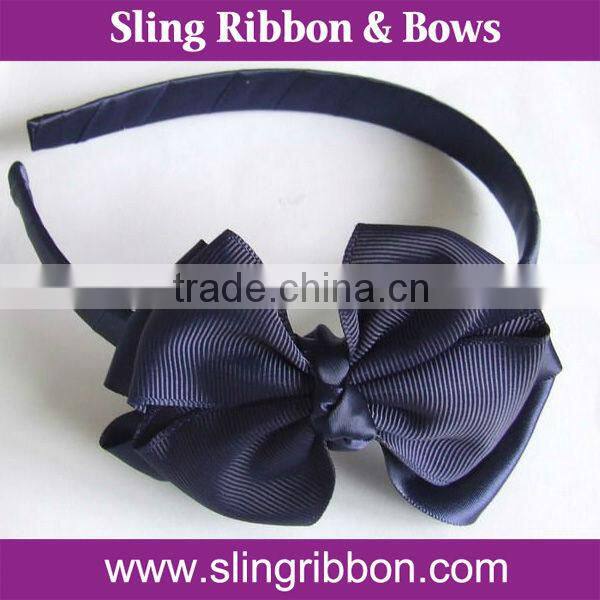 High Quality Orange Grosgrain Ribbon Headband CS-1010